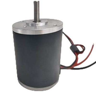 DC12V 2.8A 76 Diameter Frame Motor 1500vac 50Hz Untuk Peralatan Lab
