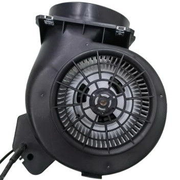 Kipas Blower AC Sentrifugal Shell Plastik Hitam Untuk Pembersih Udara Cooker Hood