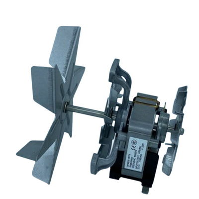 45W Dual Heat Hot Air Circulation Fan Shaded Pole Motor Untuk Peralatan Oven Dan Lab
