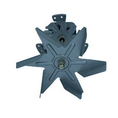 AC 55W 0.5A Kipas Oven Udara Panas Desain Motor Poros Panjang Untuk Peralatan Oven Atau Lab