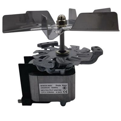 Kompor Pellet Hot Air Oven Fan Blower 50W 0.4A Ac Tiang Naungan Motor