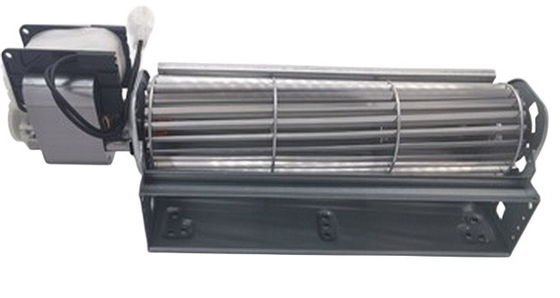 65mm X 240mm Indoor AC Cross High Flow Air Blower Fan 69W 0.54A Dengan Umpan Balik Kecepatan Hall