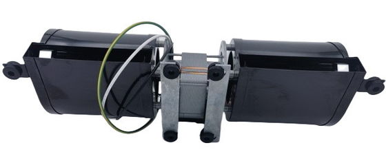 Tiang Naungan AC 55W 115V Pelet Kompor Konveksi Variabel Kecepatan Blower Motor Roda Suhu Tinggi