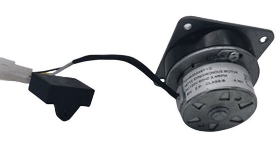 5.5W 120VAC Pellet Auger Motor Naungan Tiang Pelet Kompor Auger Amotor Gear Box 2.4 RPM