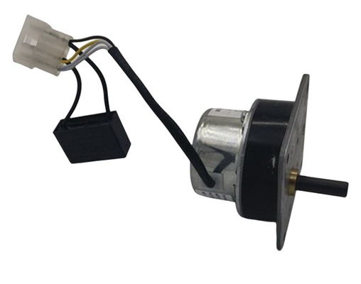 5.5W 120VAC Pellet Auger Motor Naungan Tiang Pelet Kompor Auger Amotor Gear Box 2.4 RPM