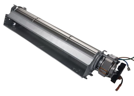 Kipas Blower Aliran Silang AC 60mm Dengan Aliran Laminar Tekanan Rendah 3 Kecepatan