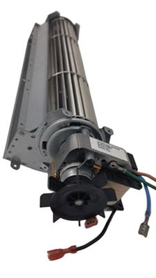 Kipas Blower Aliran Silang AC 60mm Dengan Aliran Laminar Tekanan Rendah 3 Kecepatan