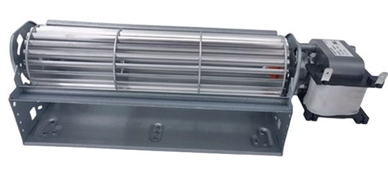 65mmX240 AC Cross Flow Blower Air Blower Motor Fan 55W 0.88A Dengan Umpan Balik Kecepatan Hall