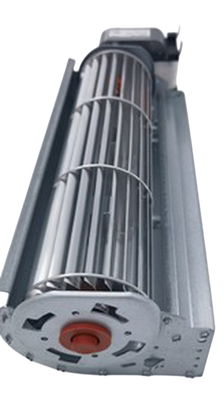 65mmX240 AC Cross Flow Blower Air Blower Motor Fan 55W 0.88A Dengan Umpan Balik Kecepatan Hall