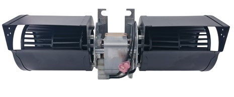 64W 1.0A 115V Motor Blower Konveksi Roda Suhu Tinggi 4X4 Kandang Tupai
