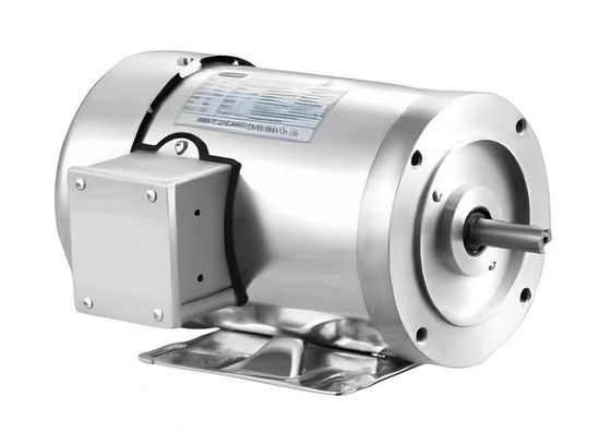 NEMA 56C TEFC Stainless Steel Motor Pencucian Tiga Fase IP55 1HP 1745RPM