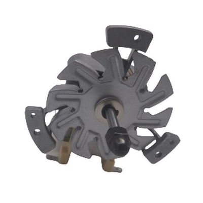2.38" 48W C Frame Electric Fan Motors Ac Shaded Pole dengan kawat grounding independen