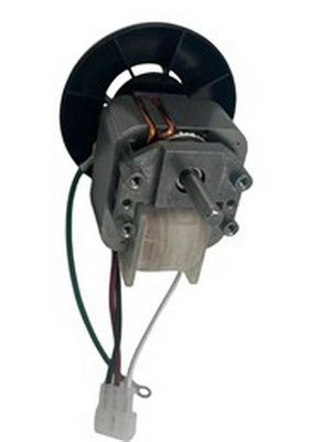 2.38" 84W C Frame Electric Fan Motors Ac Shaded Pole dengan konektor cepat Dual Speed