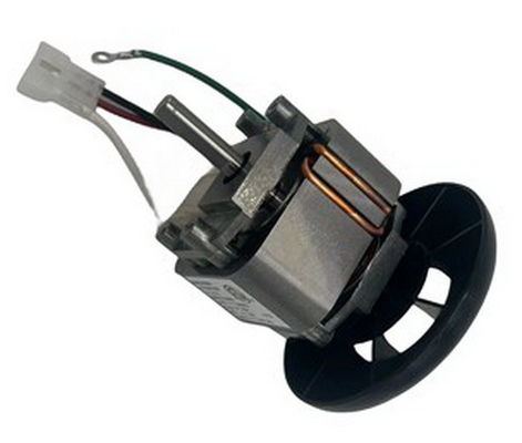 2.38" 84W C Frame Electric Fan Motors Ac Shaded Pole dengan konektor cepat Dual Speed