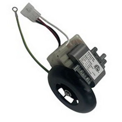 2.38" 84W C Frame Electric Fan Motors Ac Shaded Pole dengan konektor cepat Dual Speed