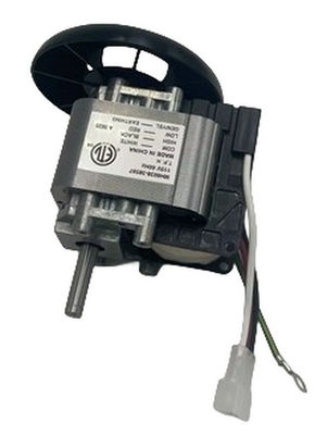 2.38&quot;116W C Frame Electric Fan Motors Ac Shaded Pole dengan konektor cepat Dual Speed