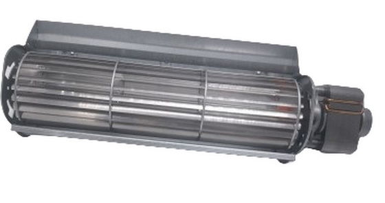 65mmx 240mm AC Crossflow Blower Fan 48W 0.78A Dalam Struktur Multiple Mounting