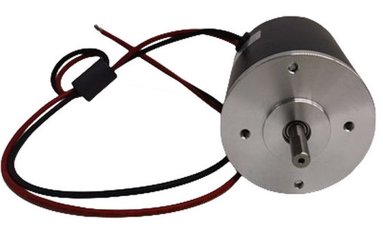 DC12V 2.8A 76 Diameter Frame Motor 1500vac 50Hz Untuk Peralatan Lab