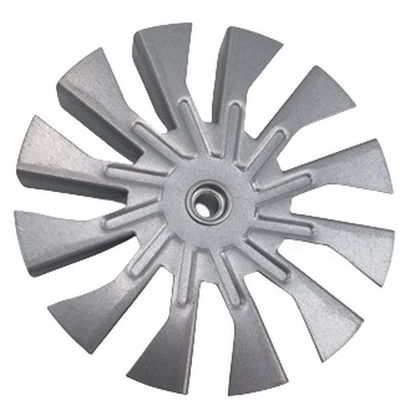 120mm 12 Blade Fan Untuk Panggang / Oven Fireplace / Pellet Stove tahan suhu tinggi