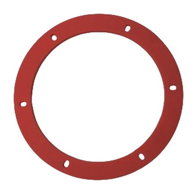 152.4 di mm x 120.65 di mm GASKET silika gel untuk kipas angin konveksi Komponen penggantian
