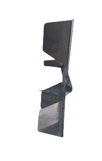 150mm Diameter Fireplace Fan 6 Blade Stainless Steel Untuk Kompor Oven
