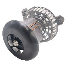 C Frame Shaded Pole Motor 83W 240V 60HZ Single Phase tegak memegang lemari oven kipas angin Motor
