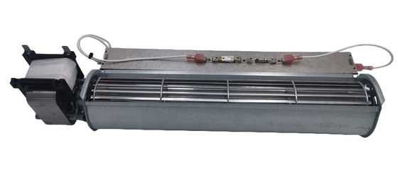 Kipas angin aliran silang 27W dengan elemen pemanas PTC untuk 120V 60HZ